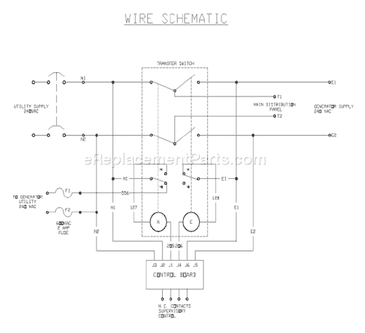Page C Diagram and Parts List for 1929-1  Briggs and Stratton Generator